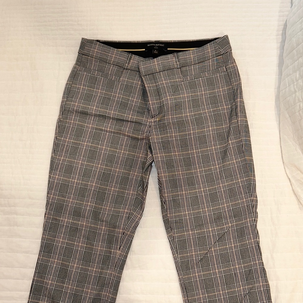 Banana republic Sloan dress pants plaid
